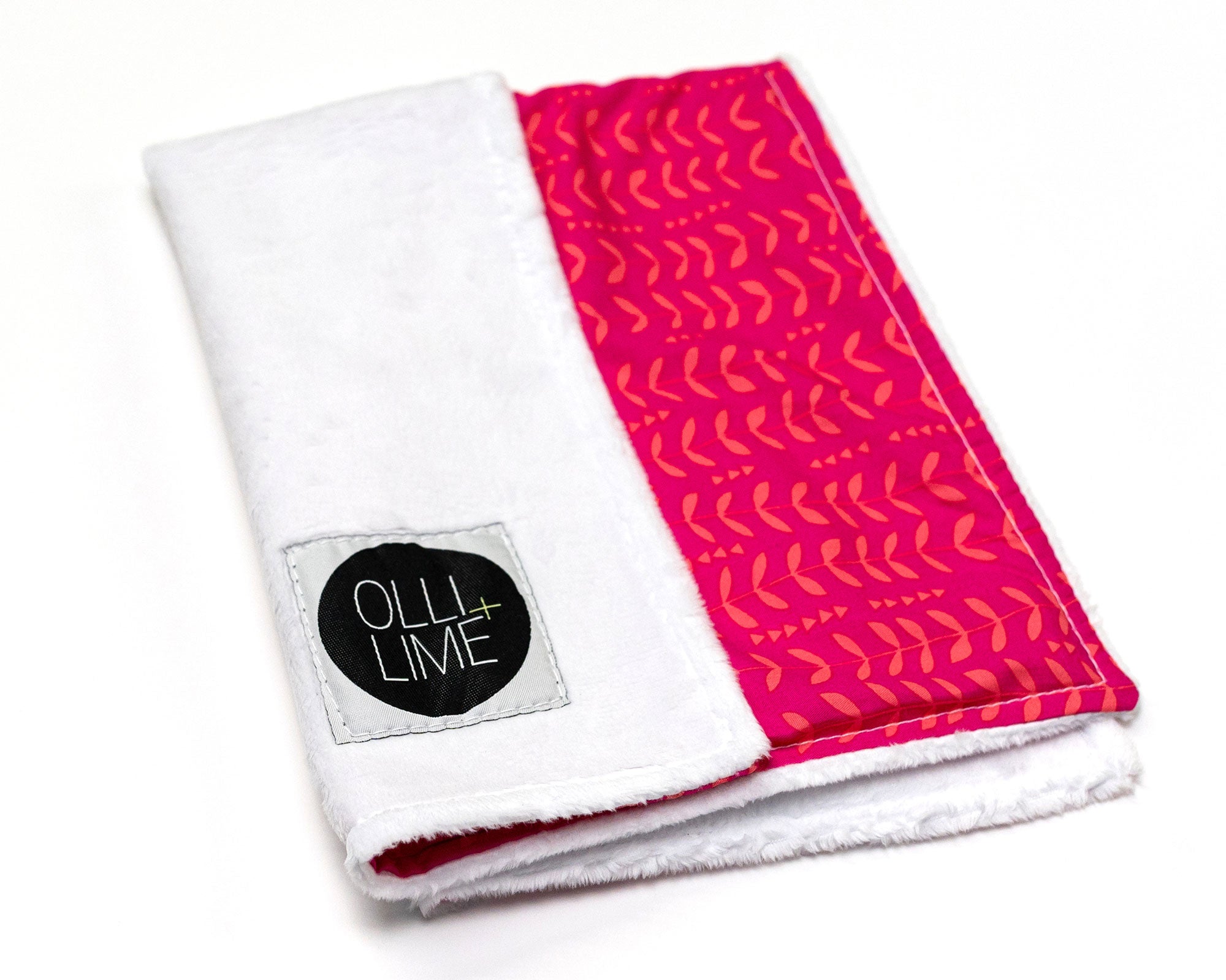 Dreamy Ferns - Lovey Cuddle - Marigold on Fuchsia - Olli+Lime